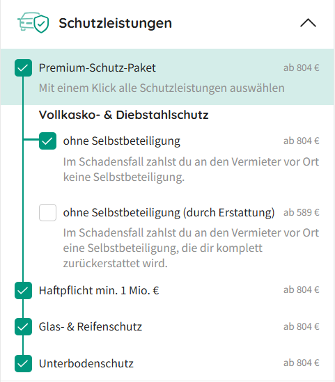 Schutzleistungen billiger-mietwagen.de