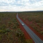 Australien Camper Drohnenaufnahme