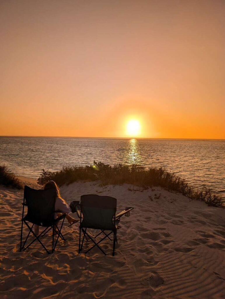 Sonnenuntergang Kurrajong