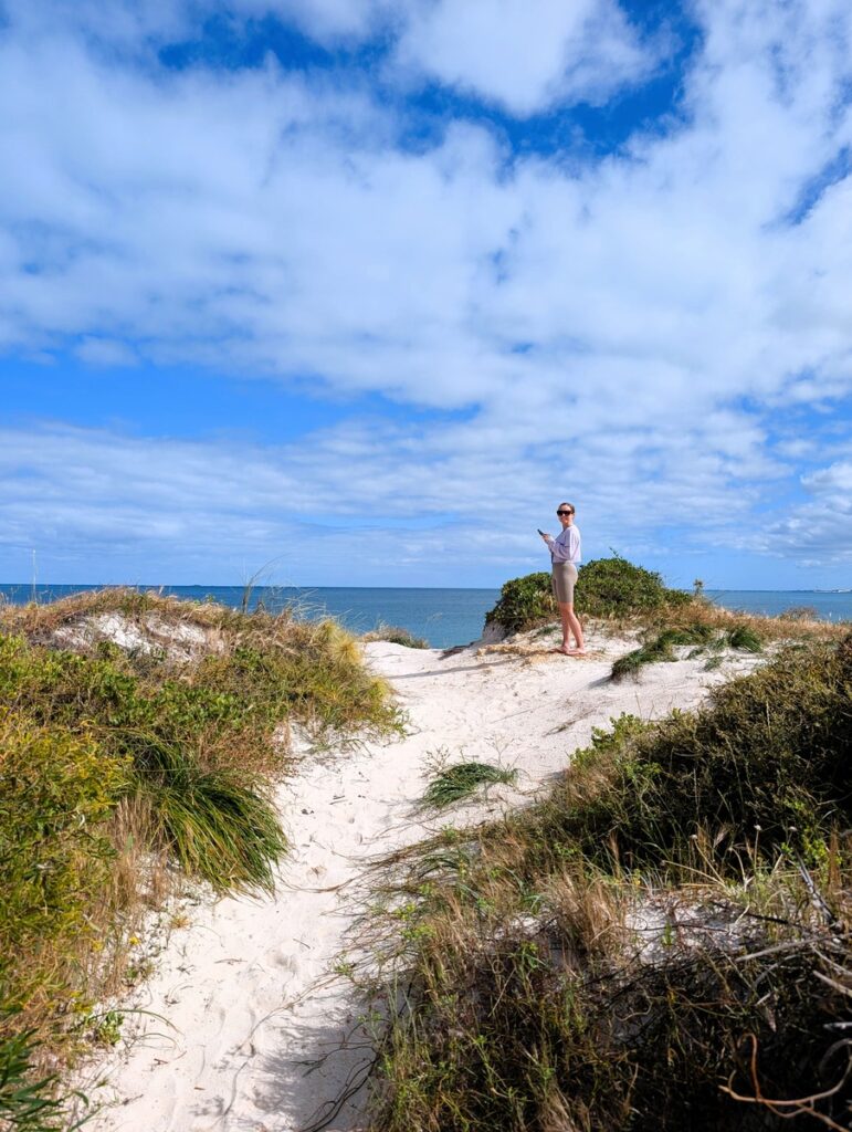 Sandy Cape Stellplatz Sanddünen