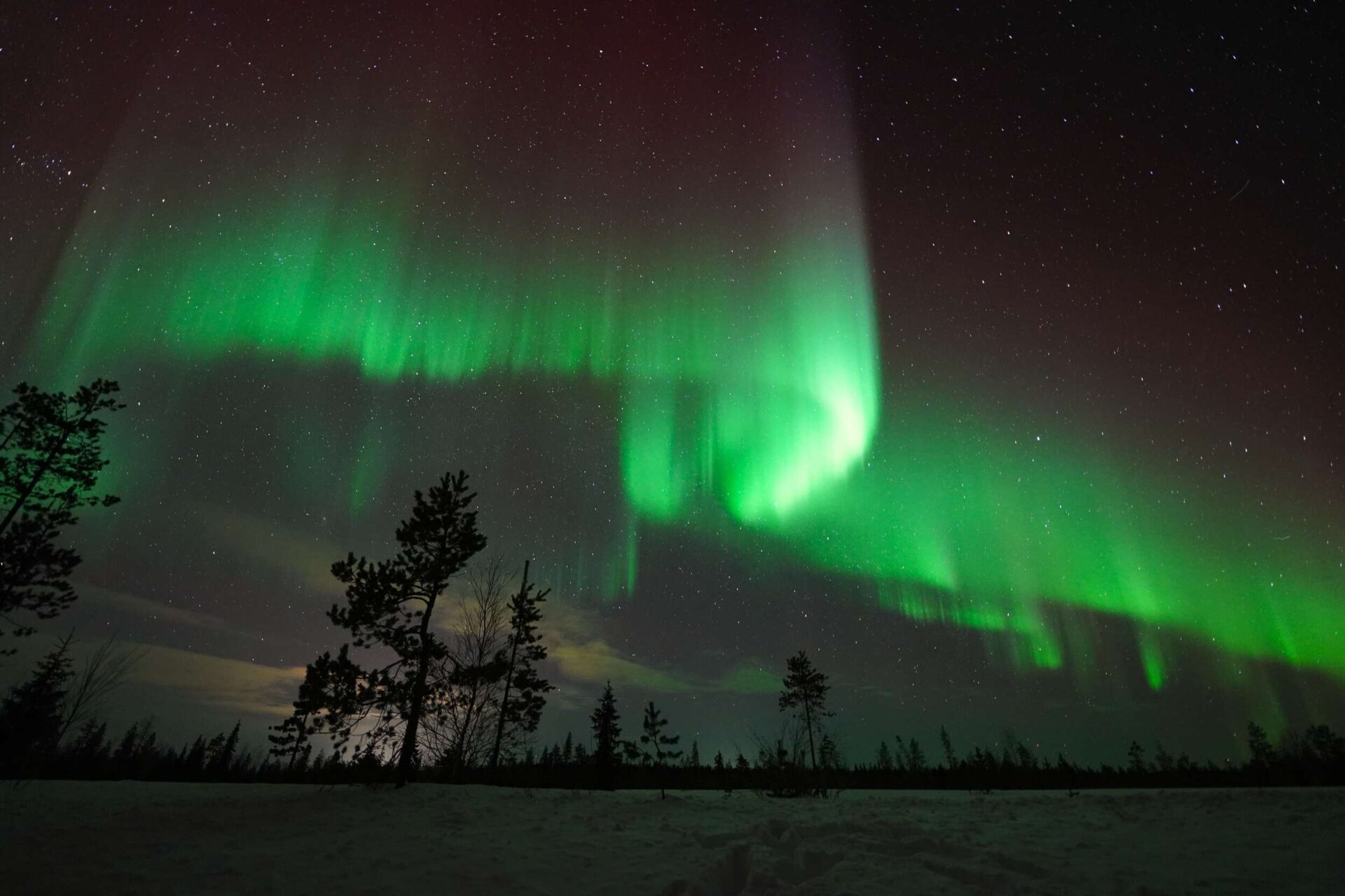 Polarlichter Finnland Rovaniemi