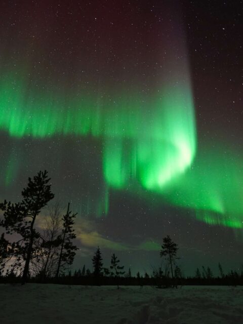 Polarlichter Finnland Rovaniemi