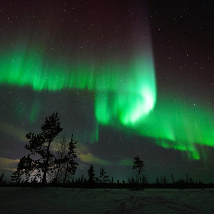 Polarlichter Finnland Rovaniemi